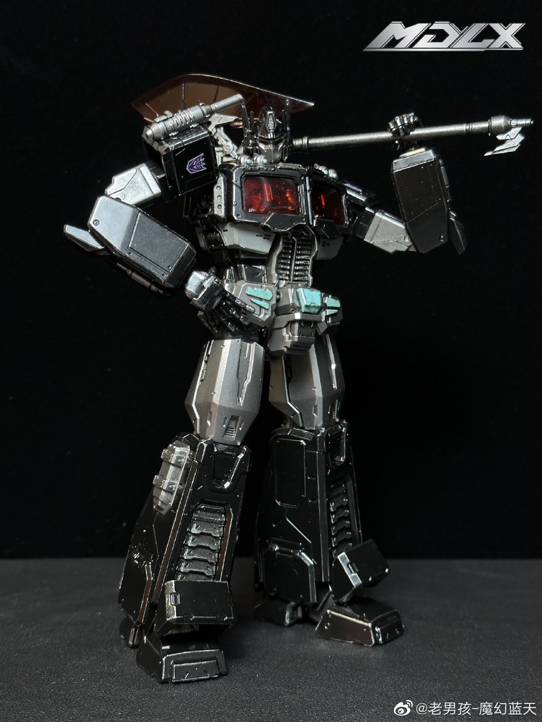 threezero Transformers MDLX Nemesis Prime In-Hand Images